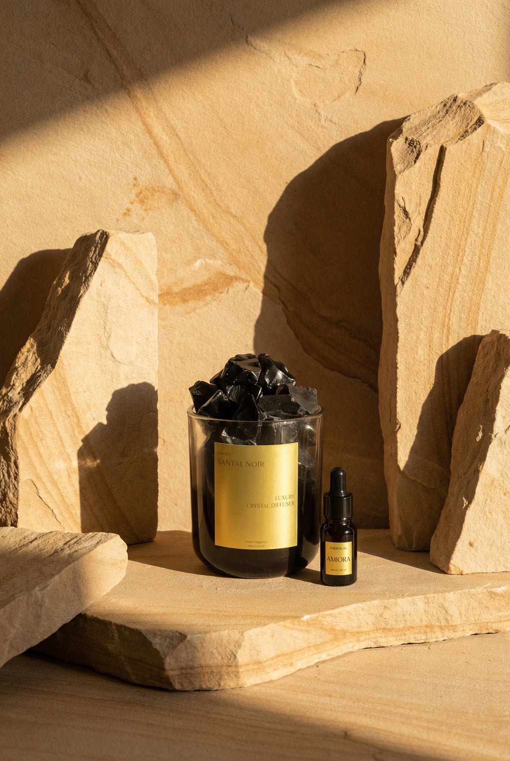 Santal Noir Crystal Diffuser